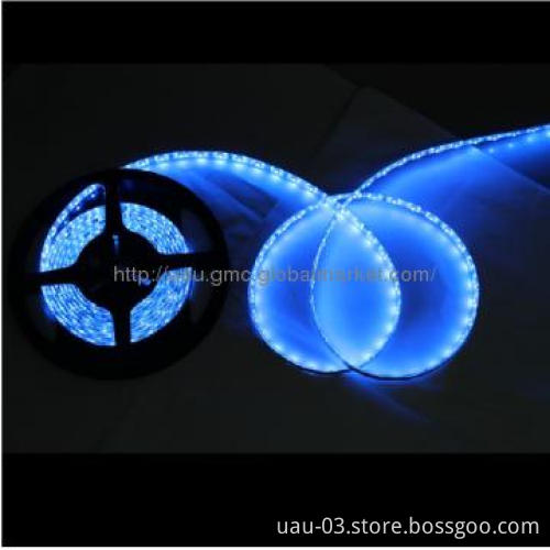 3528 BLUE LED strip light WITH WHITE PCB